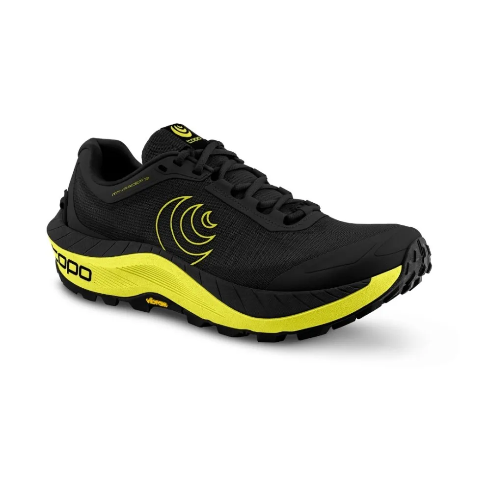 Topo Athletic Men's MTN Racer 3 - Black/Lime