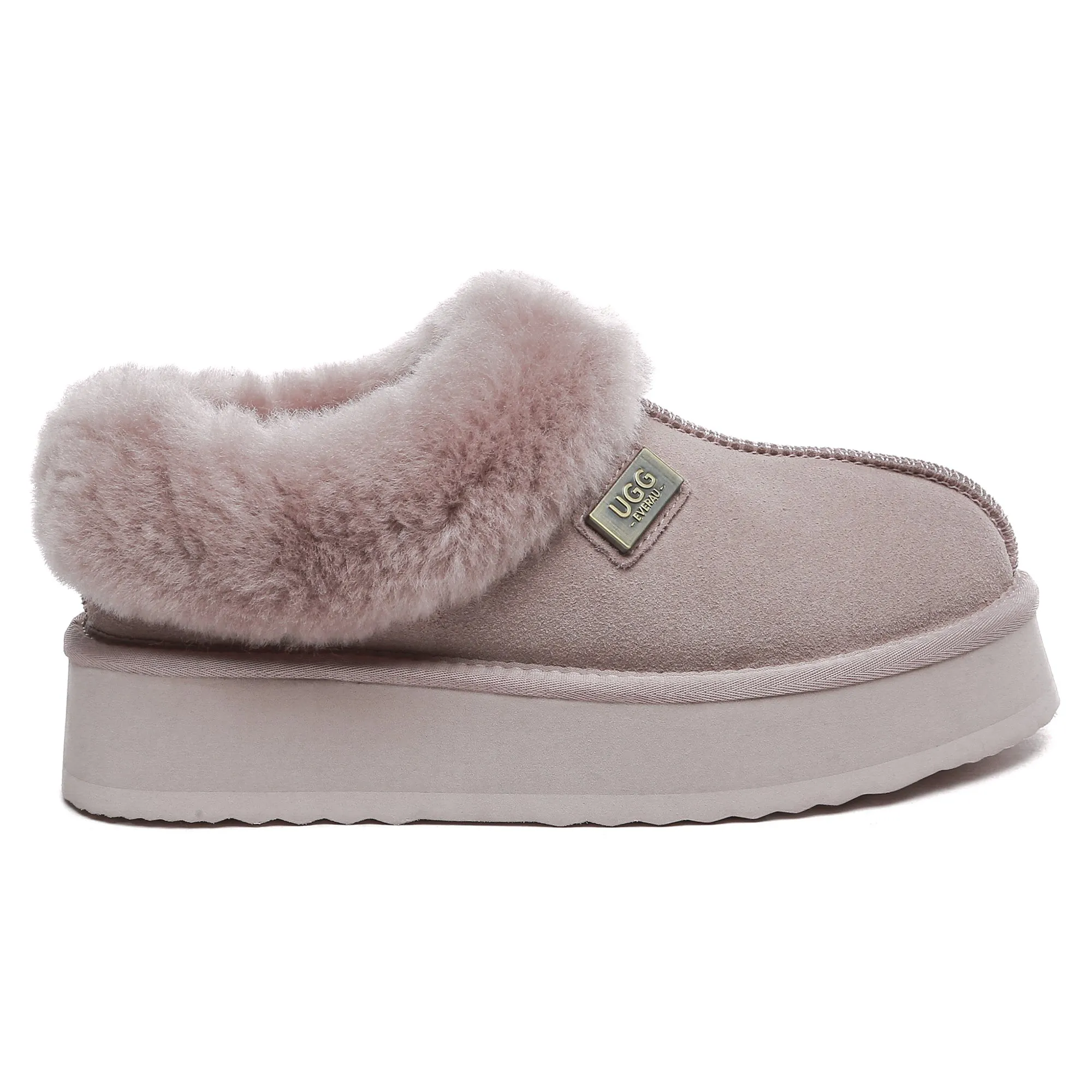 UGG Platform Ankle Slippers