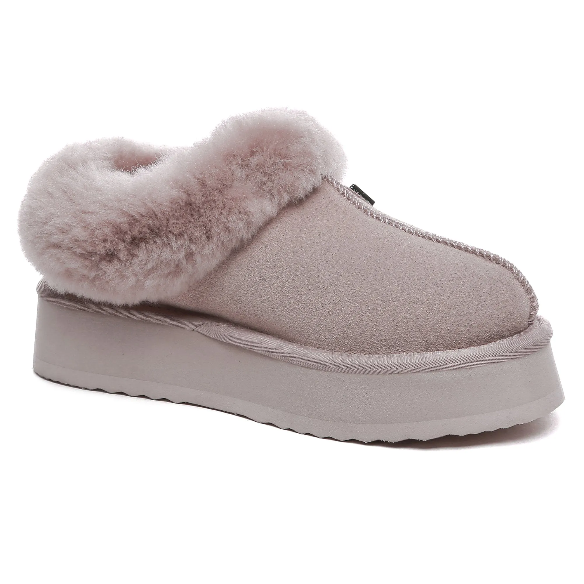 UGG Platform Ankle Slippers