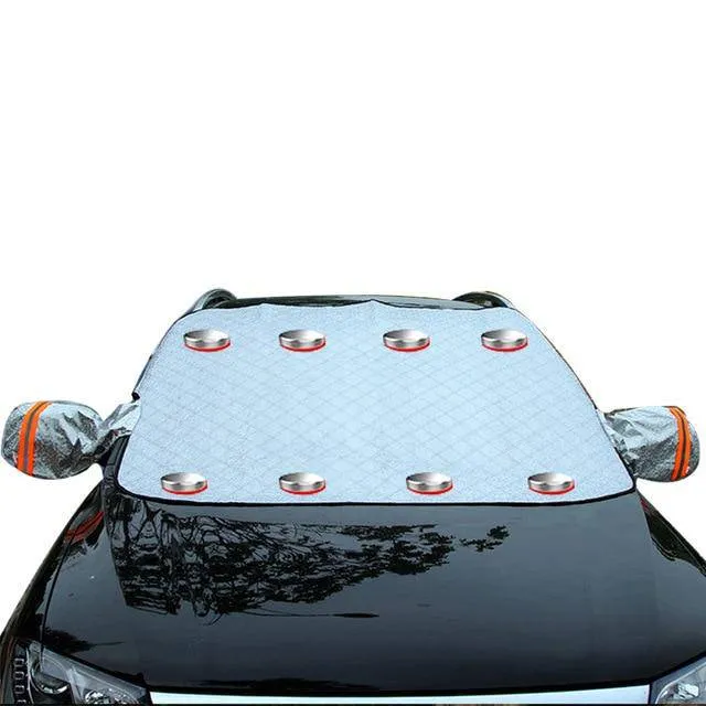 Universal Car Windshield Snow Cover Magnetic Car Windscreen Snow Covers Sunshade