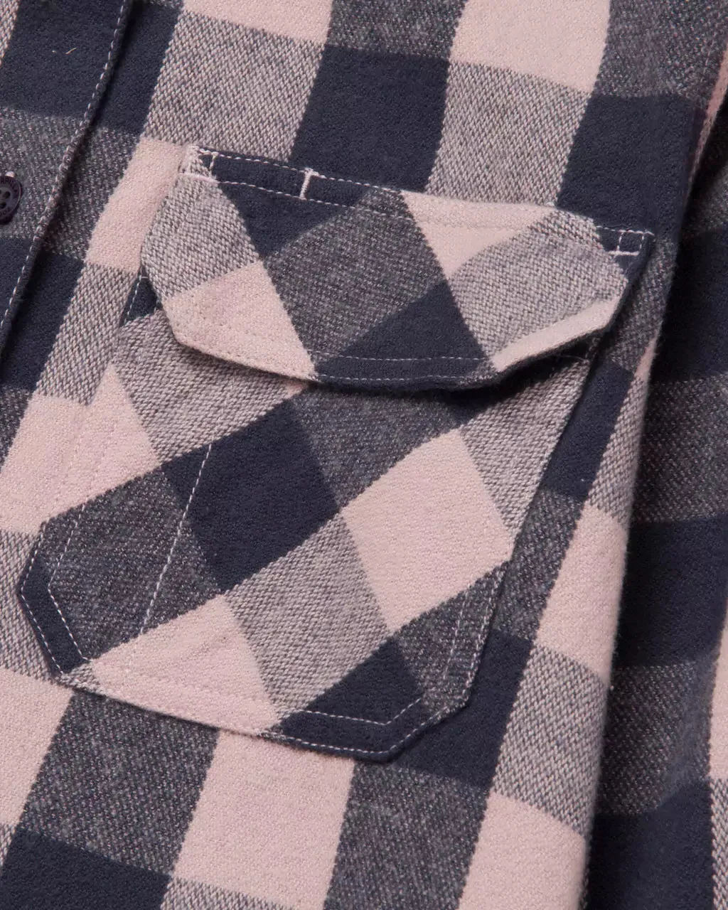 Women's Buffalo Check Flannel Overshirt